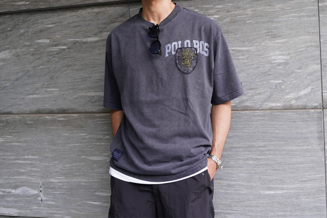 pigment dyed loose fit T-shirt