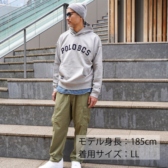 【MEN’S】アーチロゴ裏毛フーディー