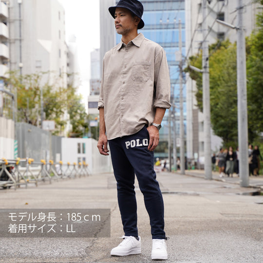 【MEN’S】POLOバックブラッシュスウェットパンツ