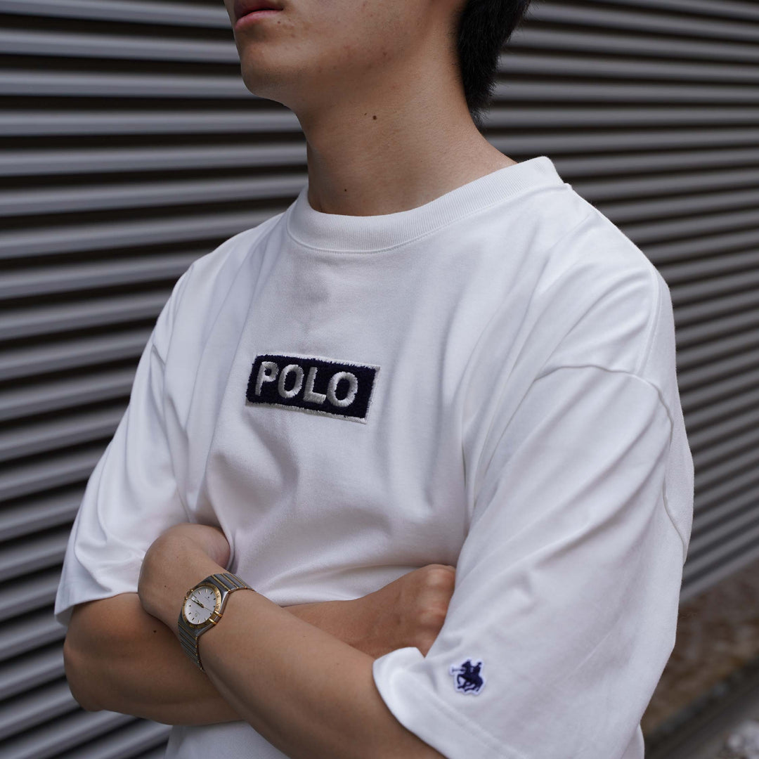 【MEN’S】POLO BOX LOGOルーズフィットT