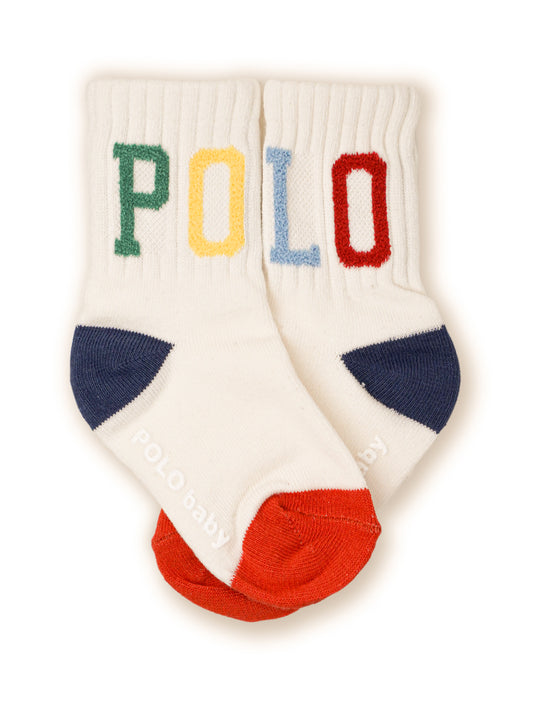 【KIDS】POLO　カラフルロゴソックス