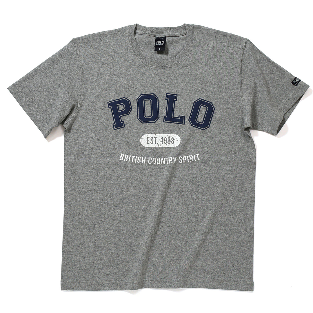 【MEN’S】POLOビンテージ調プリント/ヘビーオンスTシャツ