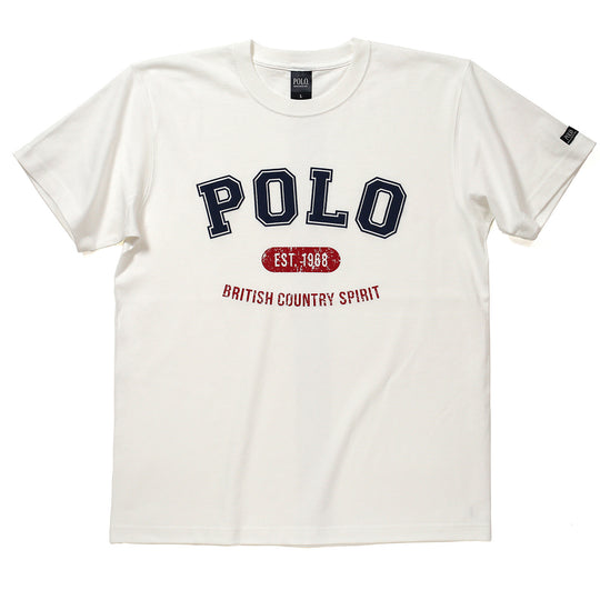 【MEN’S】POLOビンテージ調プリント/ヘビーオンスTシャツ